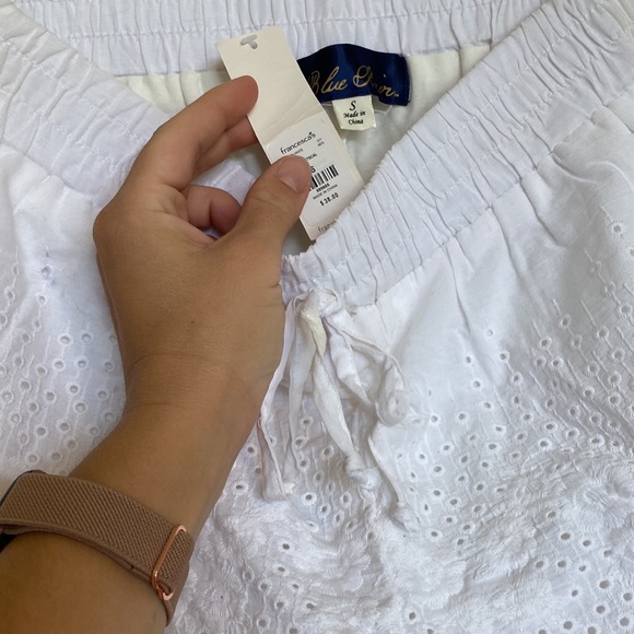 Francesca’s Blue Rain Shorts - Picture 2 of 3